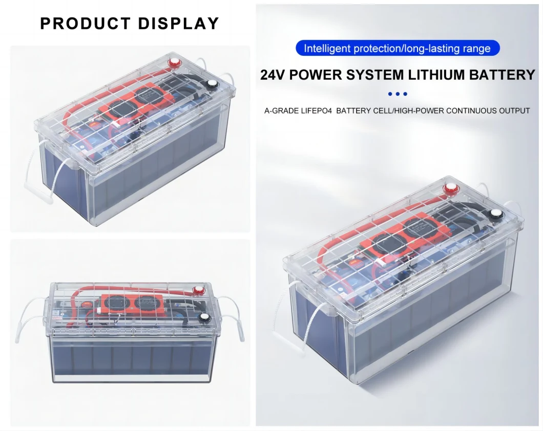 Advanced Cycle Life 24V 100ah 150ah LiFePO4 Lithium Battery for Energy Storage