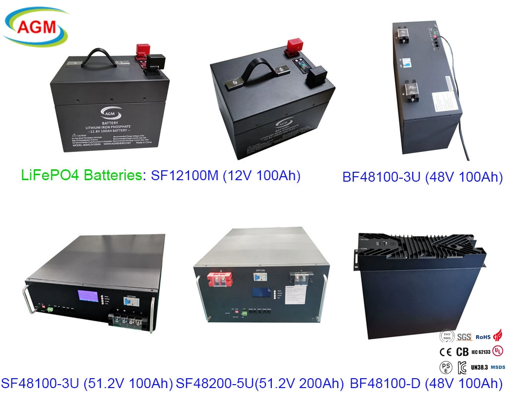 Telecom-Station 48V 100ah Rechargeable Storage Battery LiFePO4 Battery Lithium Battery