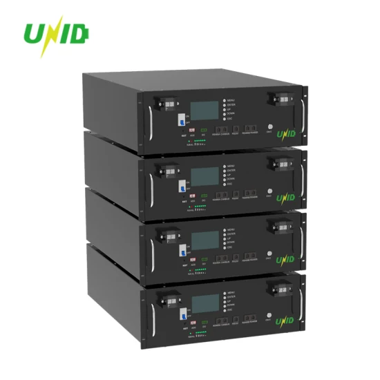 Unid Rack Mounted 48V 51.2V Système de stockage d'énergie solaire Batterie au lithium-ion pour la sauvegarde de l'énergie domestique