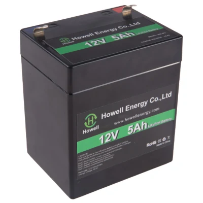 Batterie solaire LiFePO4 12V 5ah de type lithium 3000 fois