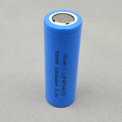 Cellule de batterie rechargeable 22650 LiFePO4 3.2V 2300mAh