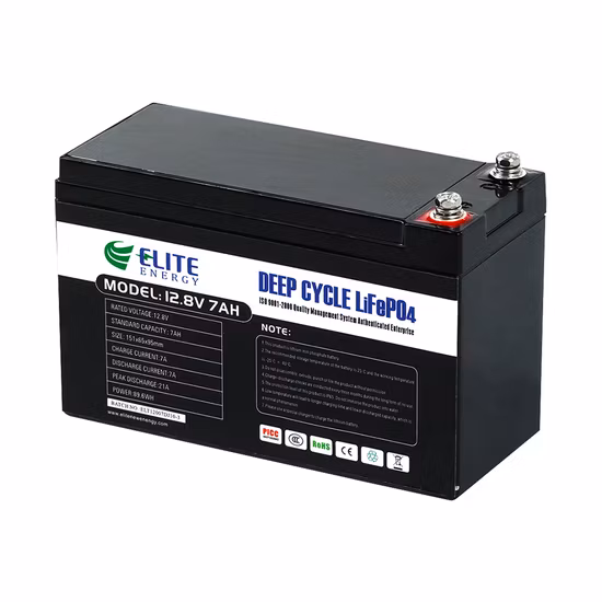 Batterie rechargeable au lithium-ion LiFePO4 12V 5ah
