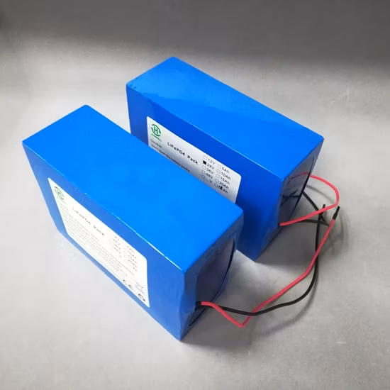 Batterie au lithium rechargeable Factory12V 12V 12.8V 24V 25.6V 20ah 24ah 50ah 100ah 200ah LiFePO4 256wh pour chariot de golf/lumière LED solaire