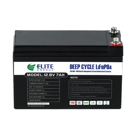 Batterie de stockage solaire au lithium-ion rechargeable Elite LiFePO4 Stockage 12V 24V 36V 48V 5ah 6ah 7ah 9ah 10ah 12ah 15ah 20ah Batterie Li-ion pour Ess/Scooter/EV/UPS