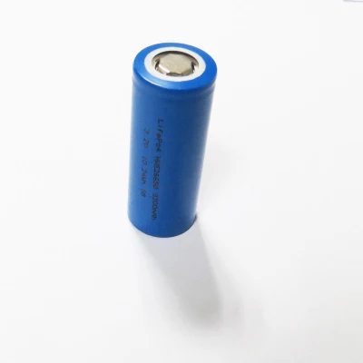 Cellule de batterie rechargeable Ifr 26650 LiFePO4 3.2V