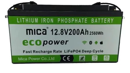 Usine 12V 12.8V 24V 36V 200ah/100ah/300ah Lithium Phosphate LiFePO4 Batterie 12V pour le stockage de l'énergie solaire/Marine/RV/Bateau/APP Bluetooth avec UN38.3/UL