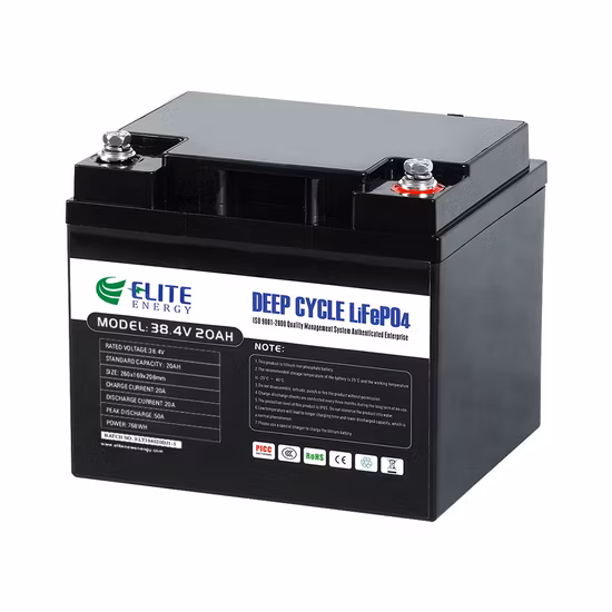 Batterie au lithium rechargeable Elite 36V 20ah Li Ion LiFePO4 18650 32650 Batterie de vélo électrique pour voiturette de golf/véhicules à basse vitesse/stockage d'énergie