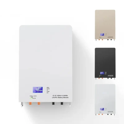 48V 100ah 200ah 300ah Batteries LiFePO4 Mur d'alimentation 5kwh 10kwh 15kwh Lithium Li Ion 51.2V 5kVA 10kVA 15kVA Système solaire Batterie de stockage d'énergie Powerwall